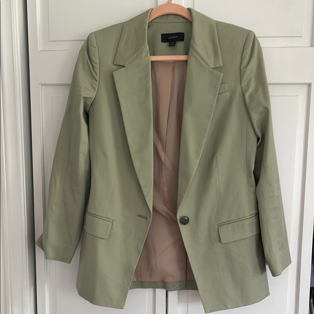 J Crew Women's Olive Blazer and Pants
